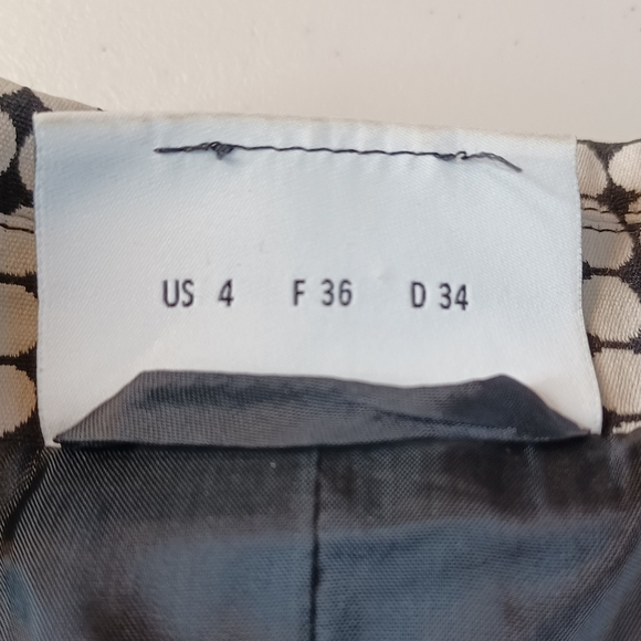 Akris Punto Polka Dot Cotton Blend Blazer - Picture 5 of 13